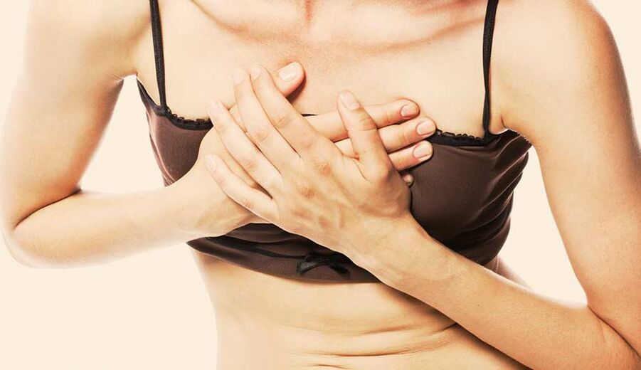 dor torácica aguda pode ser a causa de osteocondrose mamária